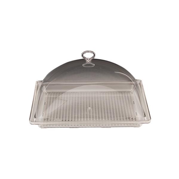 Polikarbonat Tepsili Muhafaza Kabı/Kare