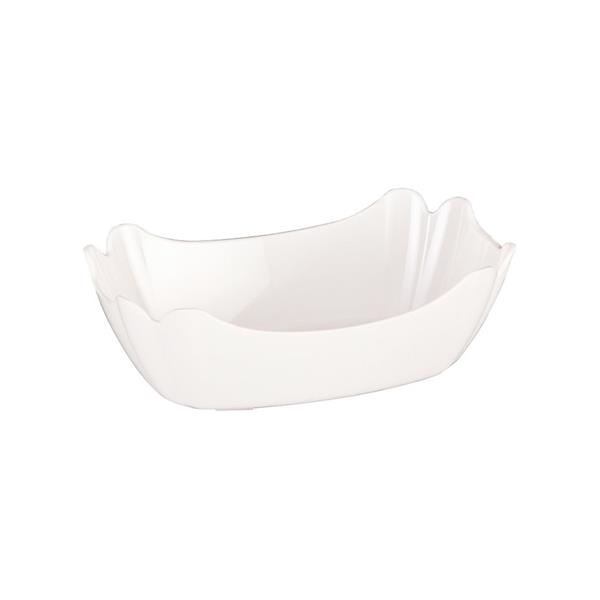 Polikarbonat Teşhir Kase Beyaz