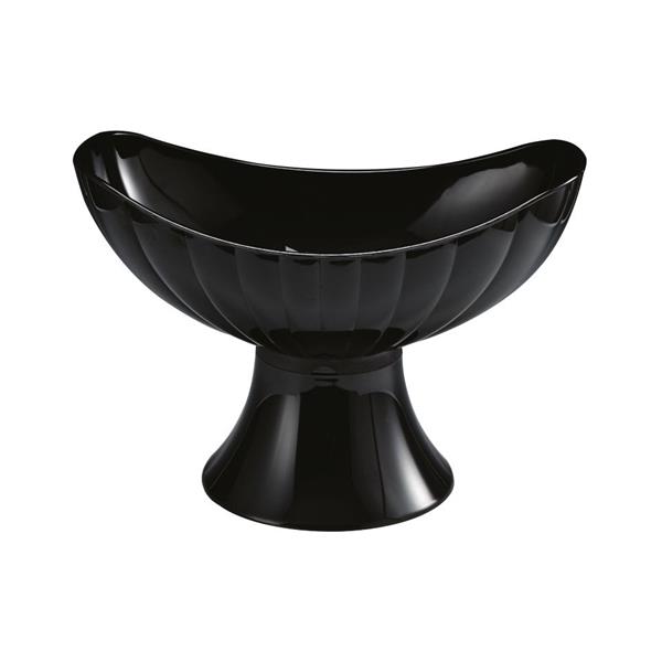 Polikarbonat Teşhir Kase Siyah