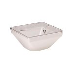 Polikarbonat Kapaklı Kase Beyaz