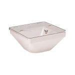 Polikarbonat Kapaklı Kase Beyaz