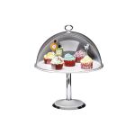 Polikarbonat Kapaklı Melamin Altlı Fanus