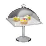 Polikarbonat Kapaklı Melamin Altlı Fanus