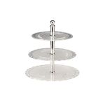 3 Katlı Polikarbonat Pasta Standı