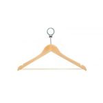 Ahşap Askı Metal Halkalı