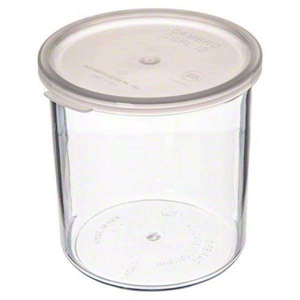 Kapaklı Saydam Renk Kap