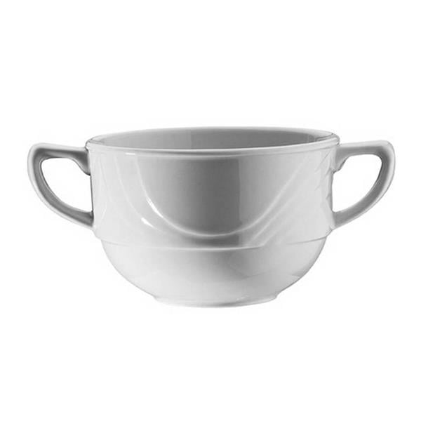 Porselen Didim Konsome Kase ve Tabağı