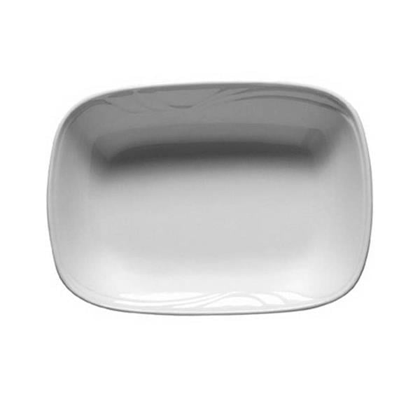 Porselen Didim Kare Kayık Tabak