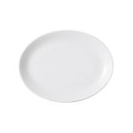 Porselen Soley Beyaz Kayık Tabak 18Cm  