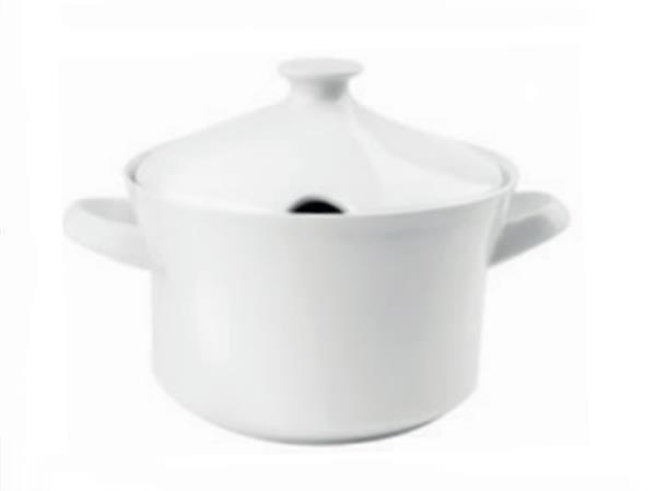 Porselen Lebon Beyaz Kapaklı Çorbalık 29