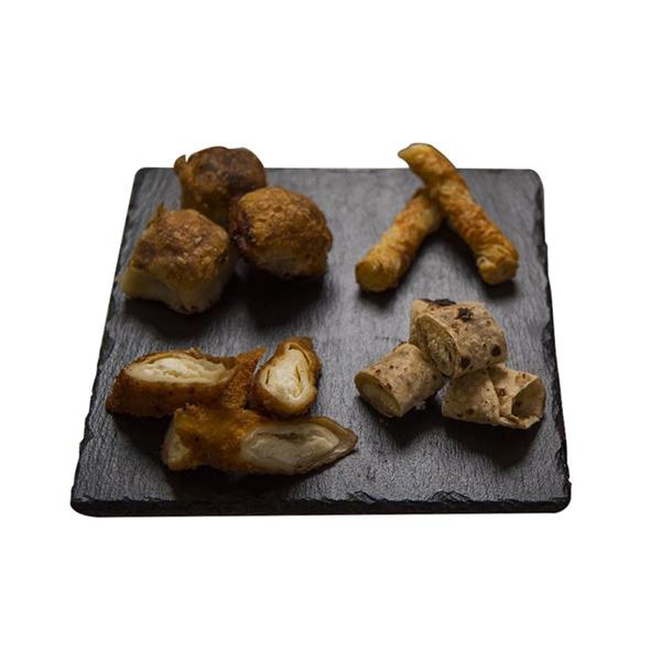 Kare Tabak - Naturel Kenar