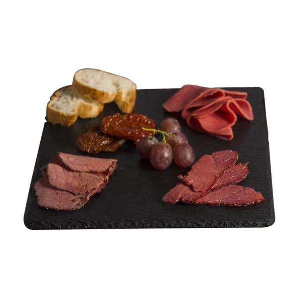 Kare Tabak - Naturel Kenar