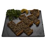 Kare Tabak - Naturel Kenar