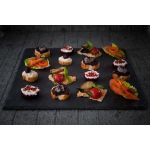 Kare Tabak - Naturel Kenar