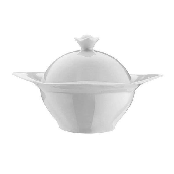 Porselen Lotus Şekerlik