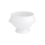 Porselen Beyaz Aslan Başlıklı Kase 11Cm 