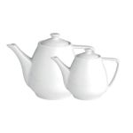 Porselen Dove Beyaz Kapaklı Kahvedanlık 