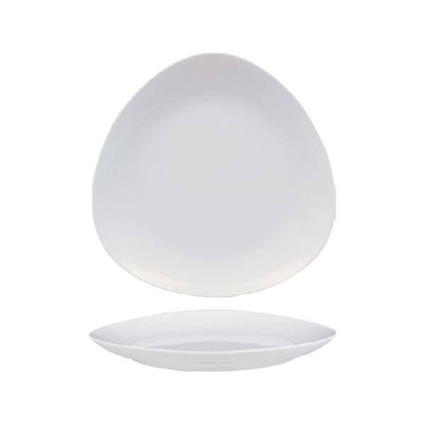 Porselen Pera Düz Tabak 21,27,30 cm