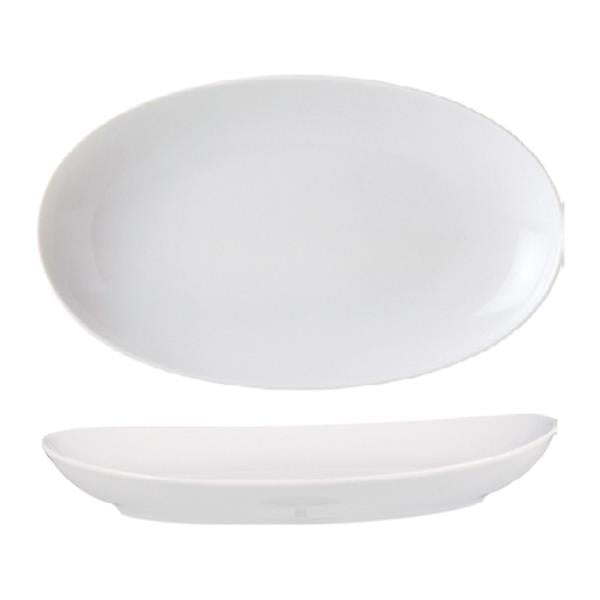 Porselen Pera Kayık Tabak 25,30 cm