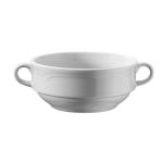 Porselen Roma Konsome Kase ve Tabağı