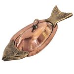 Bakır Balık Kayık 41 cm