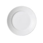 Porselen Bella Beyaz Düz Tabak 21Cm   