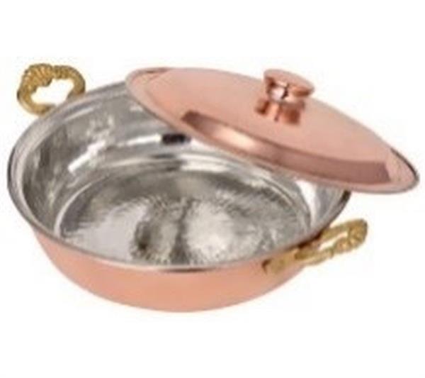 Bakır Ankara Tava Kapaklı 18 cm