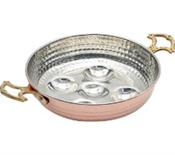 Bakır Ankara Tava Yuvalı 16 cm