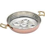 Bakır Ankara Tava Yuvalı 20 cm