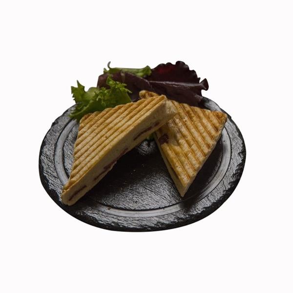 Yuvarlak Tabak - Oluklu Naturel Kenar