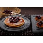 Yuvarlak Tabak - Oluklu Düz Kenar