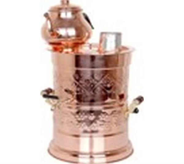 Bakır Odunlu Semaver 53 cm