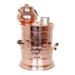 Bakır Odunlu Semaver 53 cm