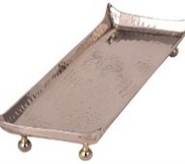 Bakır Dövme Ayaklı Sunum 33 cm