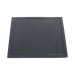 Kare Tabak Oluklu Naturel Kenar