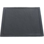 Kare Tabak Oluklu Düz Kenar