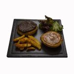 Kare Tabak Oluklu Naturel Kenar