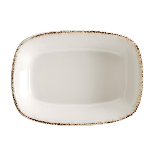 Bonna Retro Gourmet Dikdörtgen Kayık Tabak 12 cm