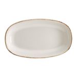 Bonna Retro Gourmet Oval Kayık Tabak 15 cm