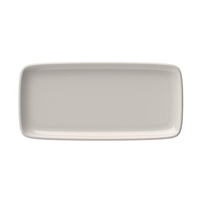 Porser Quadro Dikdörtgen Tabak 35 cm