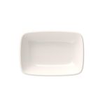 Porser Quadro Dikdörtgen Kayık Tabak 9 cm