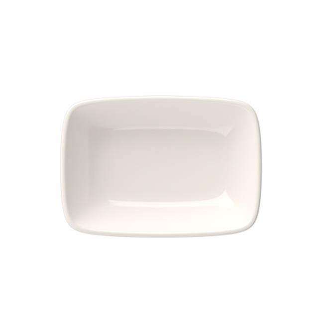 Porser Quadro Dikdörtgen Kayık Tabak 10 cm