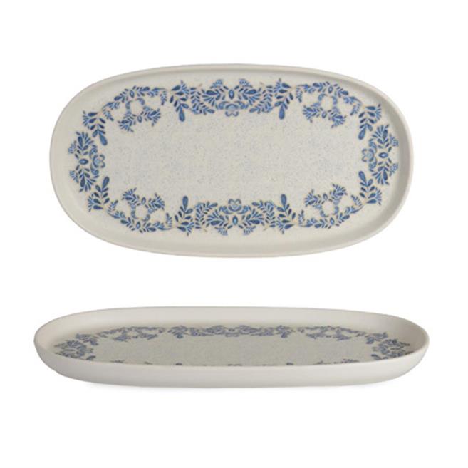 Toledo Oval Düz Tabak 25 cm