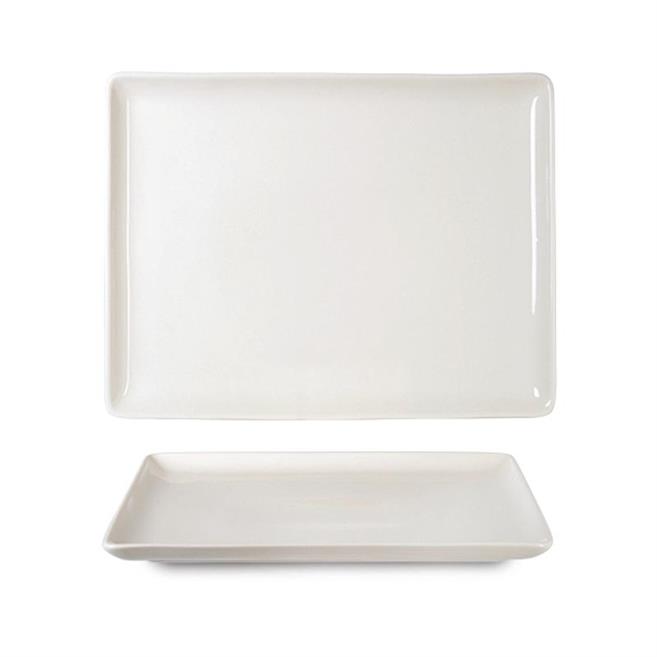 Flora Dikdörtgen Servis Tabağı 24 cm