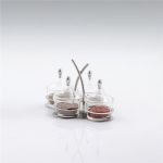 Aryıldız 4Lü Baharatlık Standı 19X16Cm