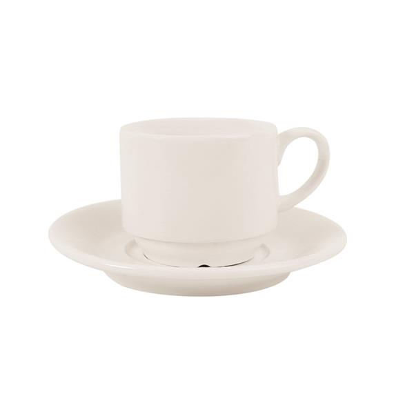 Porselen Curve Alumilite Tabaklı Çay Fin