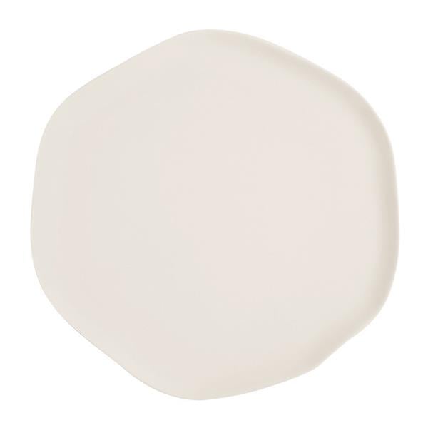 Porselen Pure Alumilite Düz Tabak 21Cm 