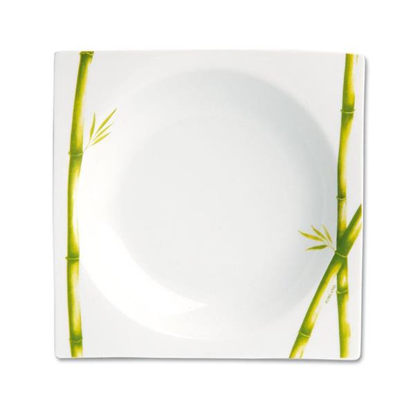 Porselen Bambu Çukur Tabak 28 cm