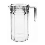 43274 Köşem Şeffaf Kapaklı Sürahi