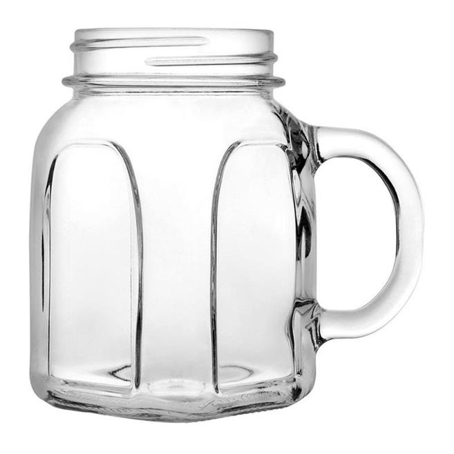 80388 Homemade Kulplu Kavanoz Bardak